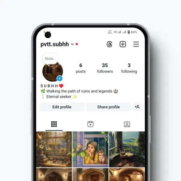 Instagram Vintage 2012 Account