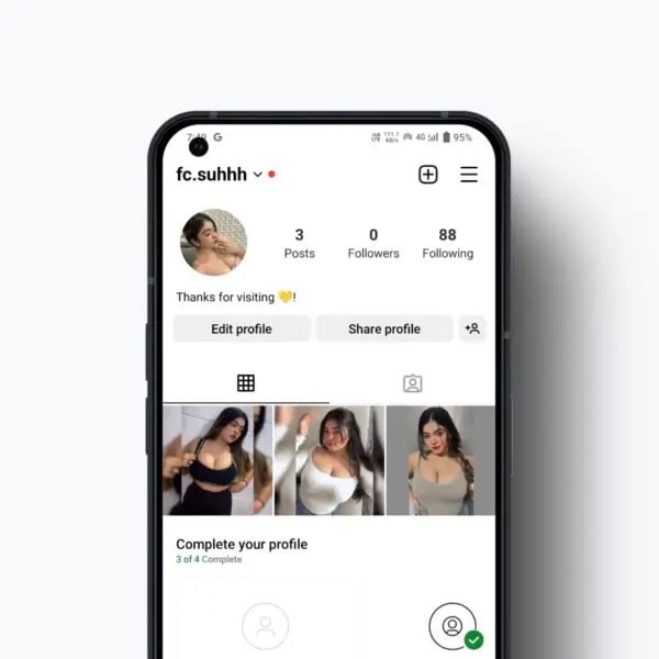 Instagram 2024 created Acc